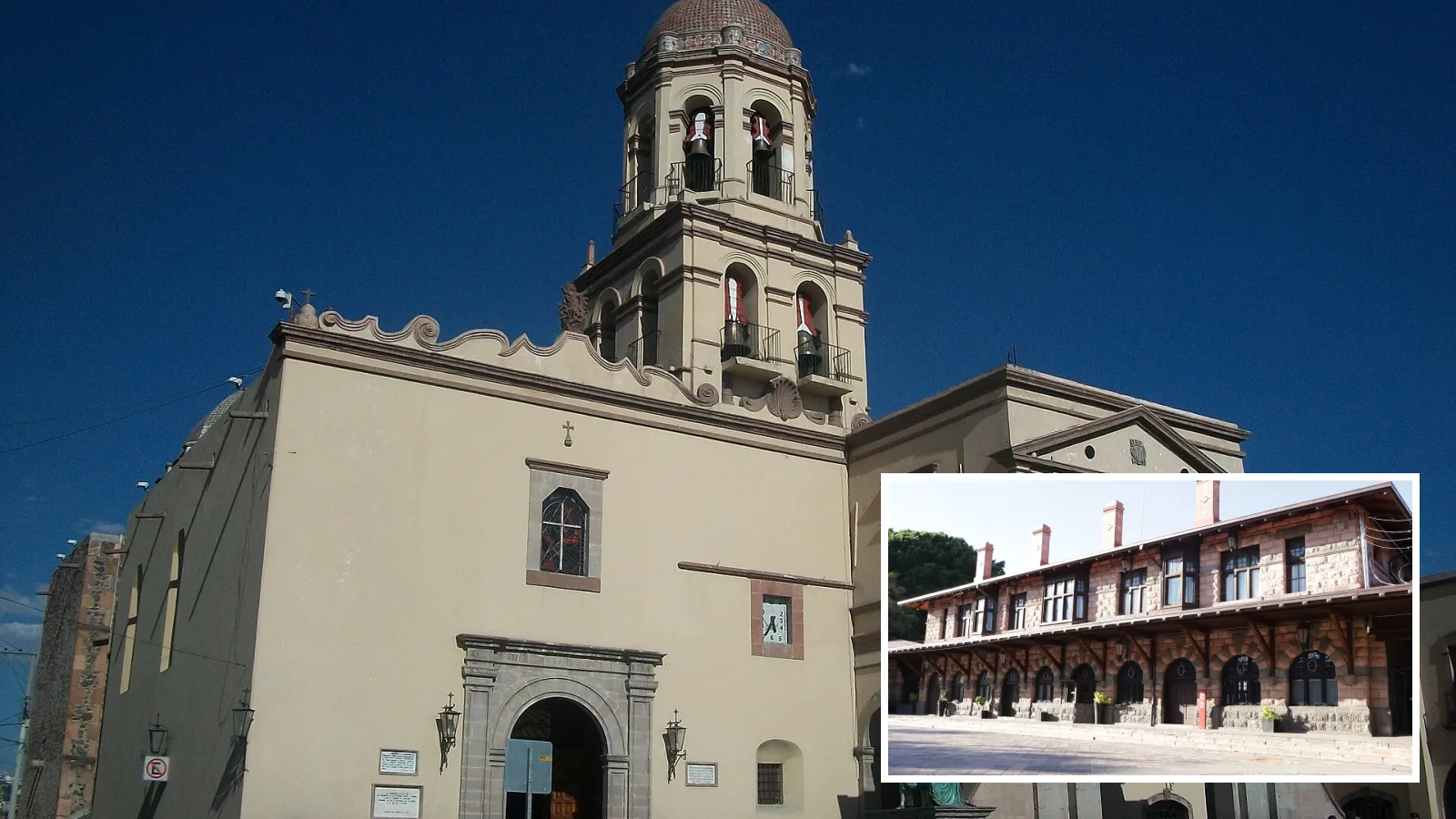 Templo y exconvento de la Cruz, Centro Cultural de la Antigua Estación de Tren de Querétaro — fotos ilustrativas