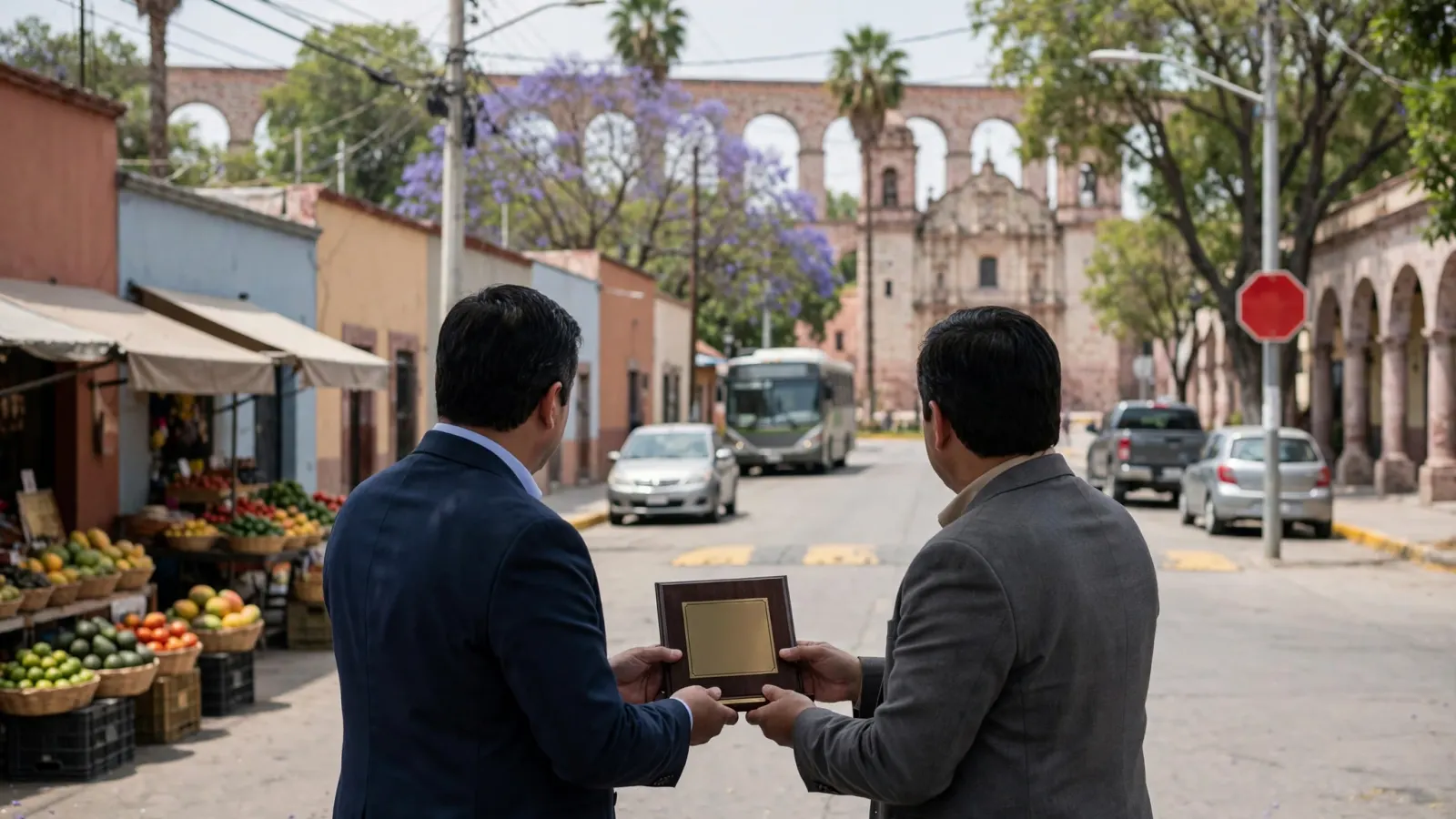 El alcalde Felifer Macías recibe un reconocimiento de Coparmex Querétaro
