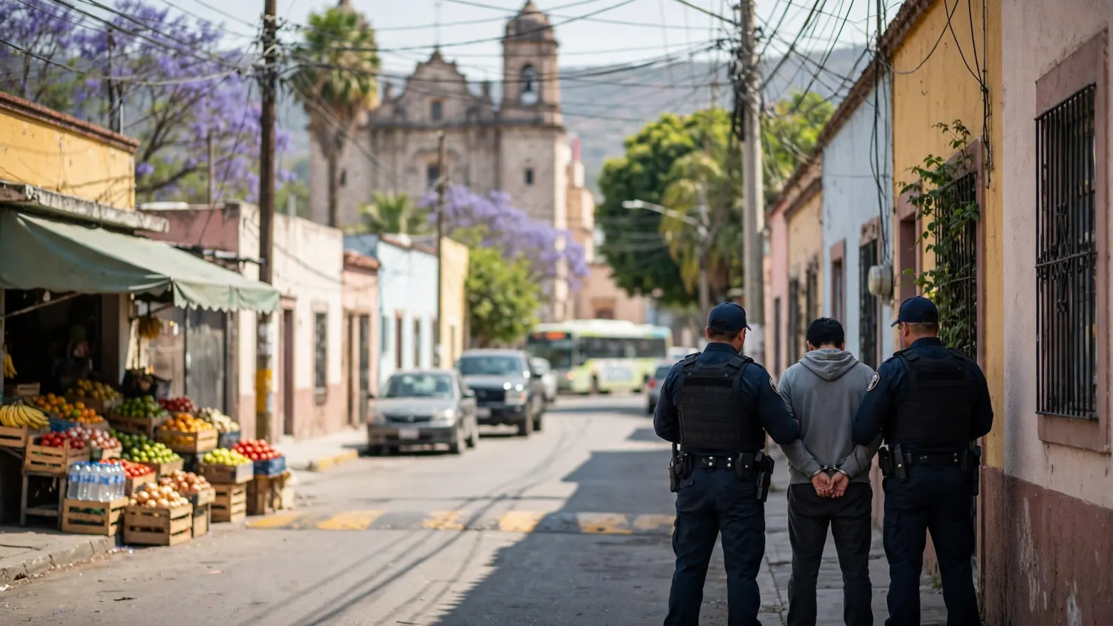 Detención de un hombre señalado por secuestro agravado en las calles de Querétaro