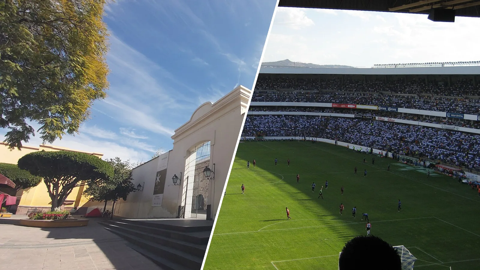Museo de Arte Contemporáneo Querétaro, Estadio Corregidora — fotos ilustrativas