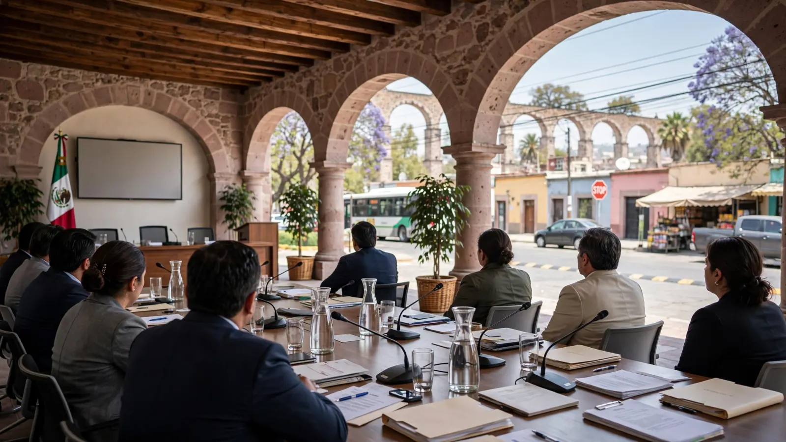 Sesión del Consejo General del IEEQ en Querétaro