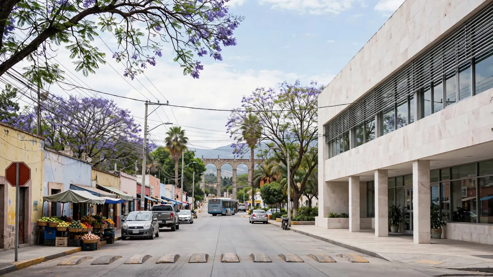 Fachada del edificio del Instituto Electoral del Estado de Querétaro