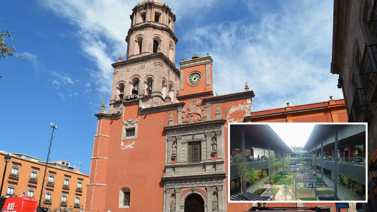 Templo y exconvento de San Francisco de Asís de Querétaro, Antea LifeStyle Center — fotos ilustrativas