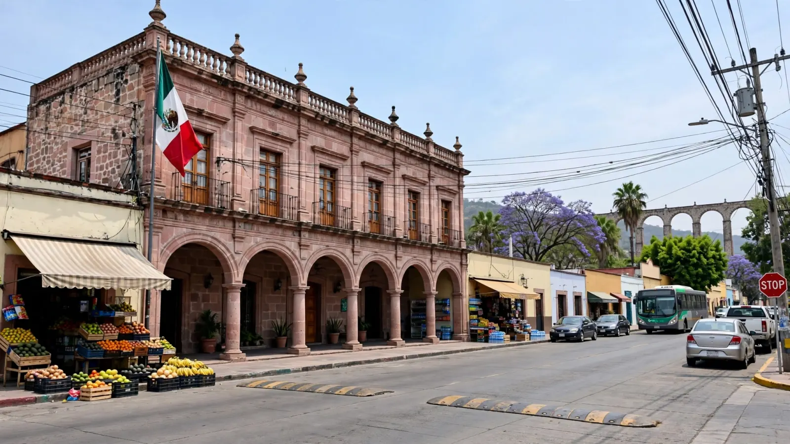 Fachada del Congreso del Estado de Querétaro