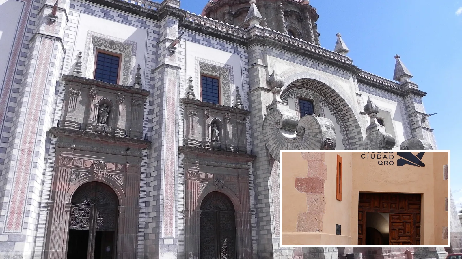 Templo de Santa Rosa de Viterbo, Museo de la Ciudad de Querétaro — fotos ilustrativas